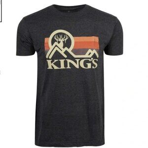 Kings Camo Sunrise Tee in Heather XXL
